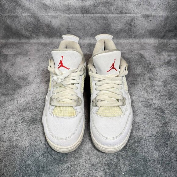 Size 7Y | Jordan 4 White Oreo No Box | Pre-Owned - Picture 2 of 7